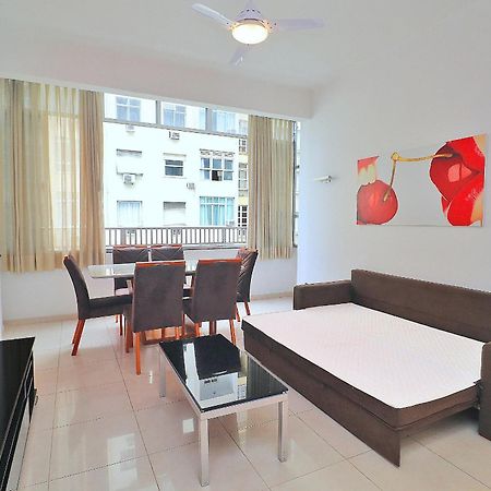Moderno 3 Quartos Com Vista Mar No Posto 6 Rio de Janeiro Bagian luar foto