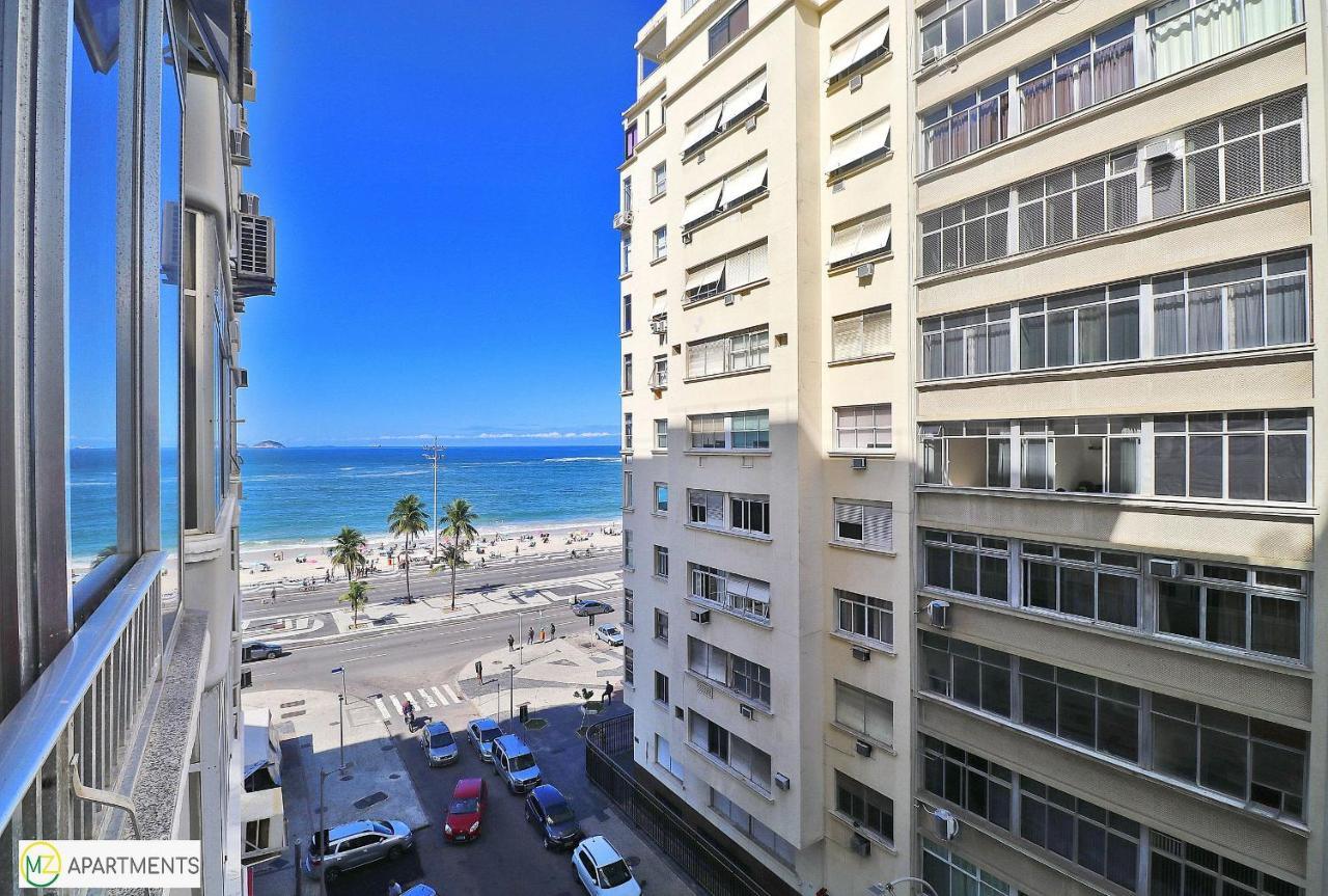 Moderno 3 Quartos Com Vista Mar No Posto 6 Rio de Janeiro Bagian luar foto